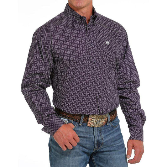 Cinch Men's Long Sleeve - Purple