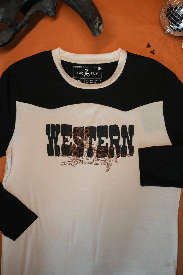 2Fly "Retro Western" Long Sleeve
