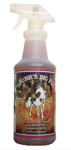 Spurr's Big Fix Wound/Skin/Hoof Antiseptic 32oz