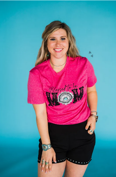 2 Fly "Blessed to be Mom" Women's Tee