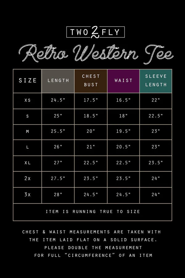 2Fly "Retro Western" Long Sleeve